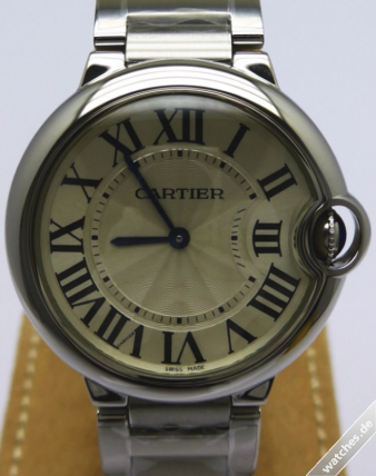 Cartier watch listing