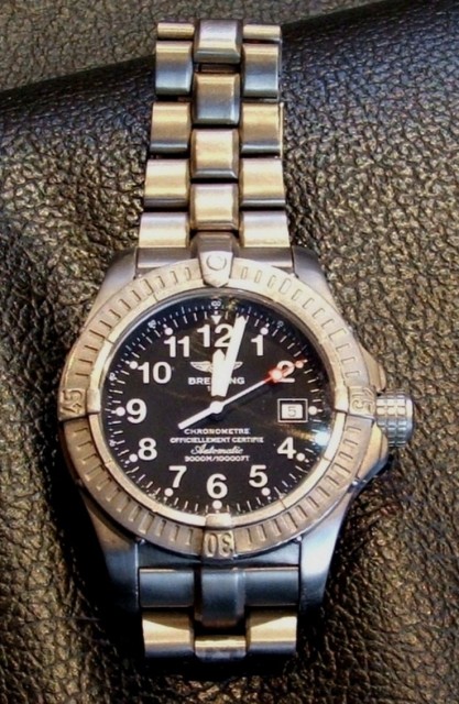 Breitling watch listing