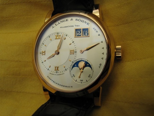 A. Lange and Söhne watch listing