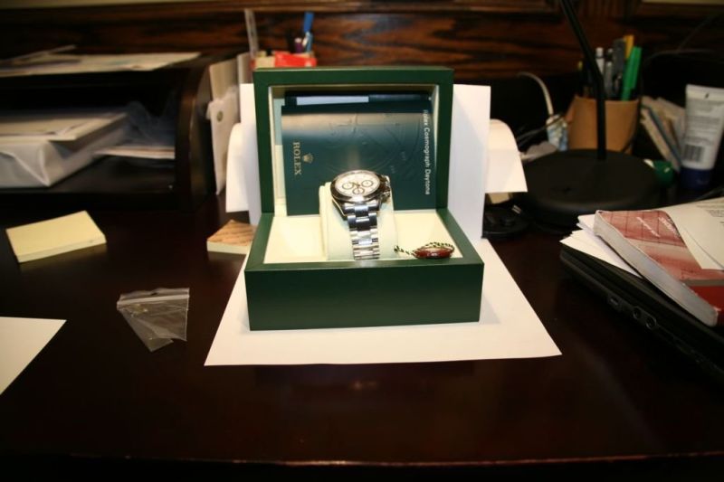 Rolex watch listing