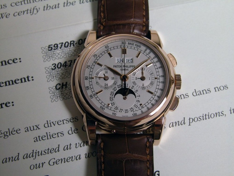 Patek Philippe watch listing