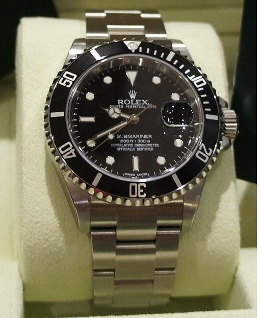 Rolex watch listing