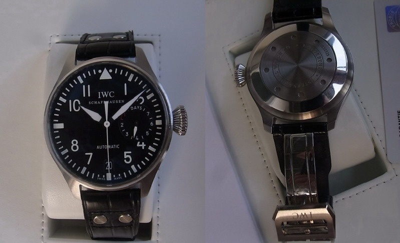 IWC watch listing
