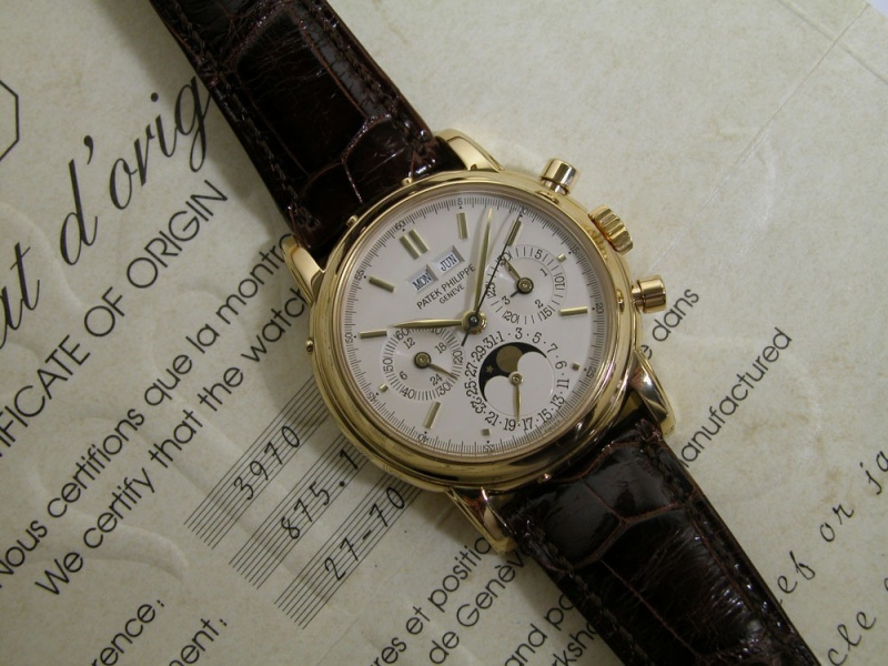 Patek Philippe watch listing
