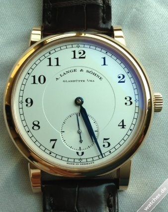 A. Lange and Söhne watch listing