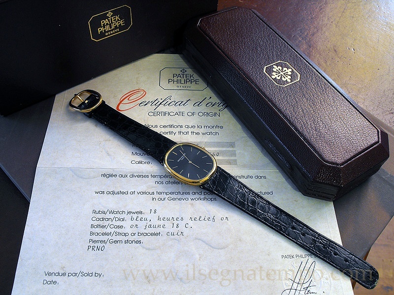 Patek Philippe watch listing