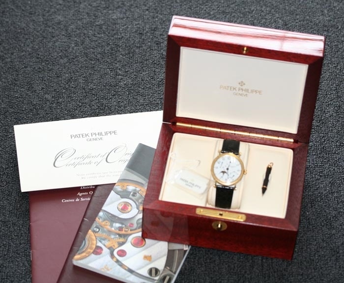 Patek Philippe watch listing