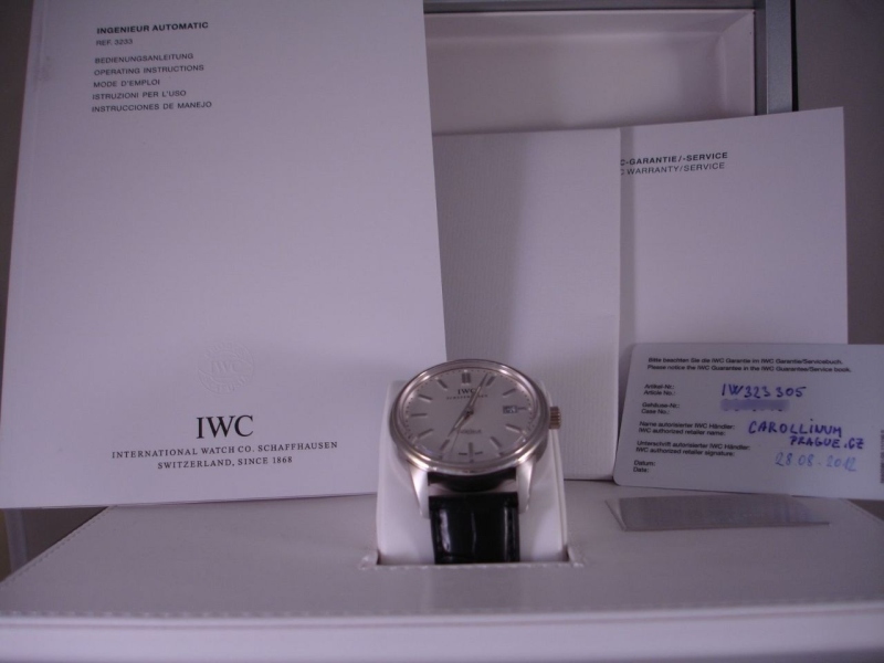 IWC watch listing