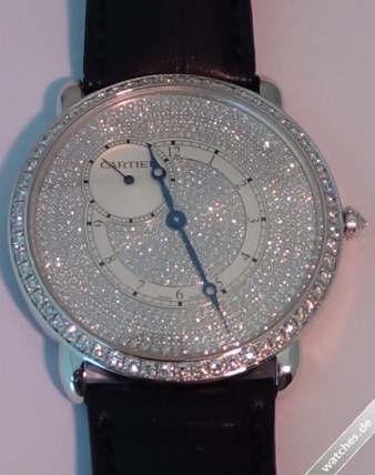Cartier watch listing