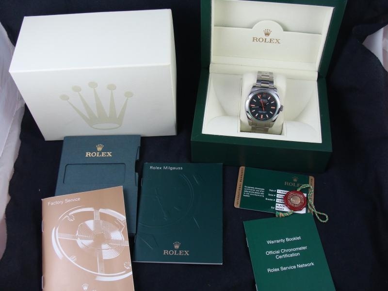 Rolex watch listing