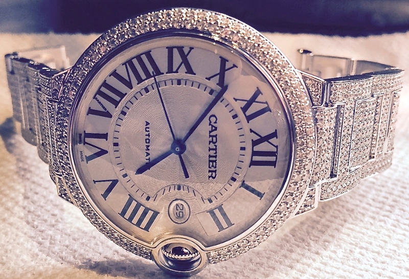 Cartier watch listing