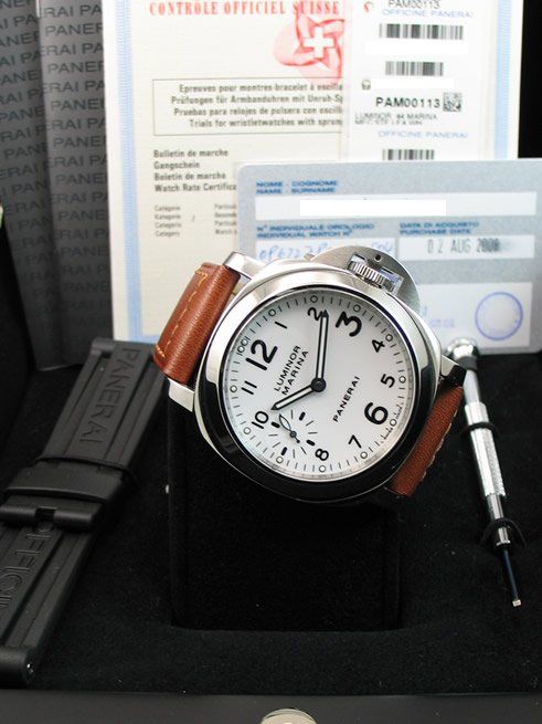 Panerai watch listing