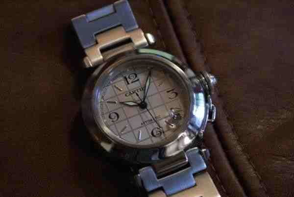 Cartier watch listing