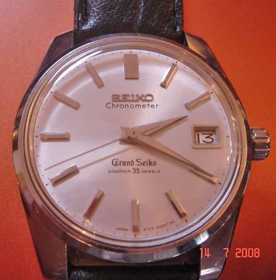 Grand Seiko watch listing