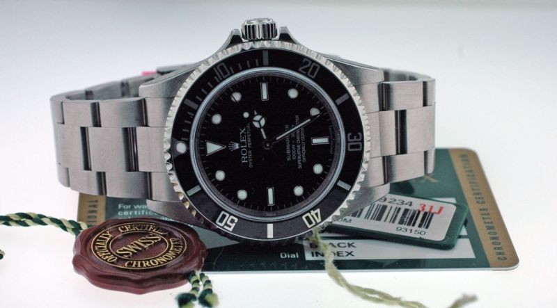 Rolex watch listing