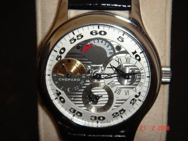 Chopard watch listing
