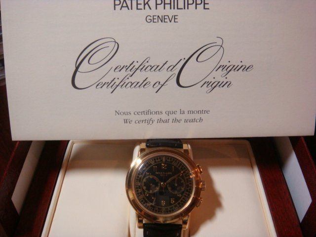 Patek Philippe watch listing