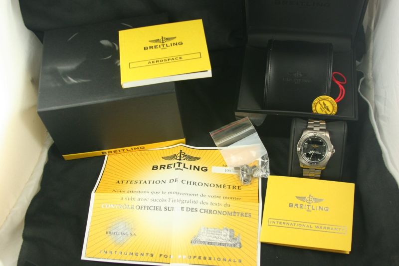 Breitling watch listing