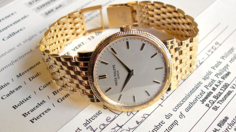 Patek Philippe watch listing