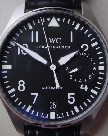 IWC watch listing