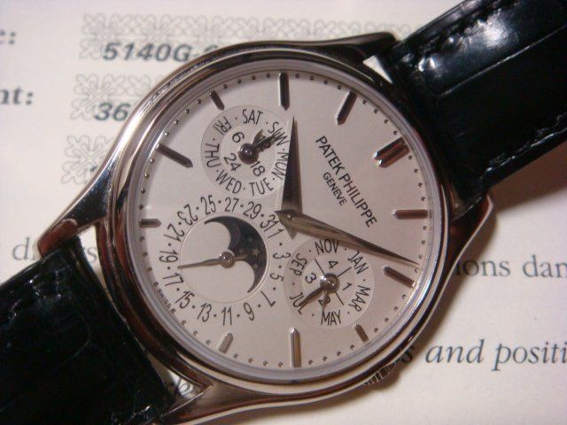 Patek Philippe watch listing