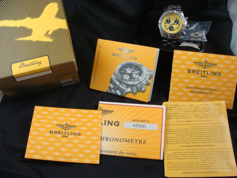 Breitling watch listing