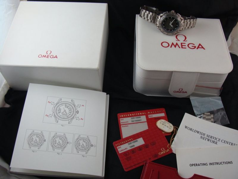 Omega watch listing