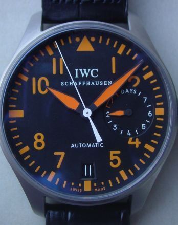 IWC watch listing