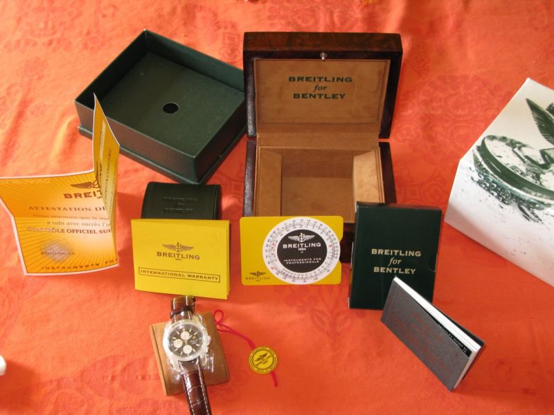 Breitling watch listing