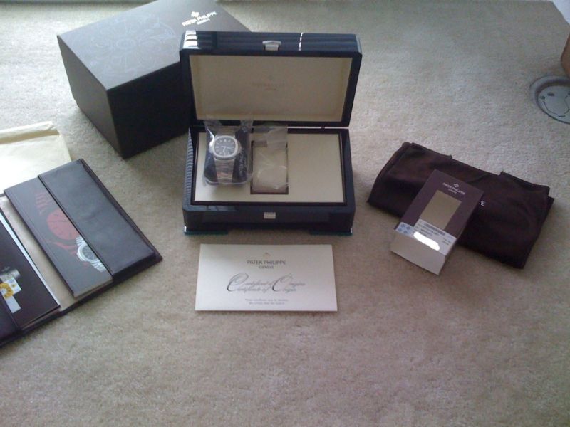 Patek Philippe watch listing
