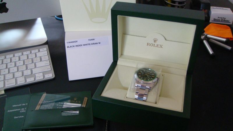 Rolex watch listing