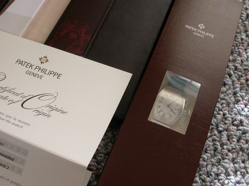 Patek Philippe watch listing