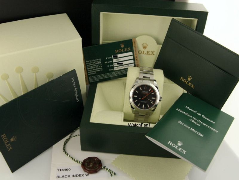 Rolex watch listing