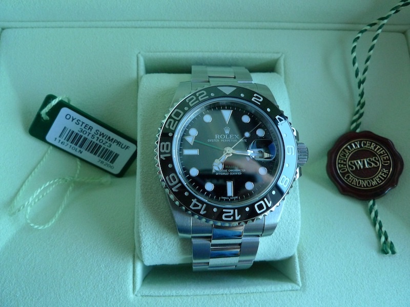 Rolex watch listing