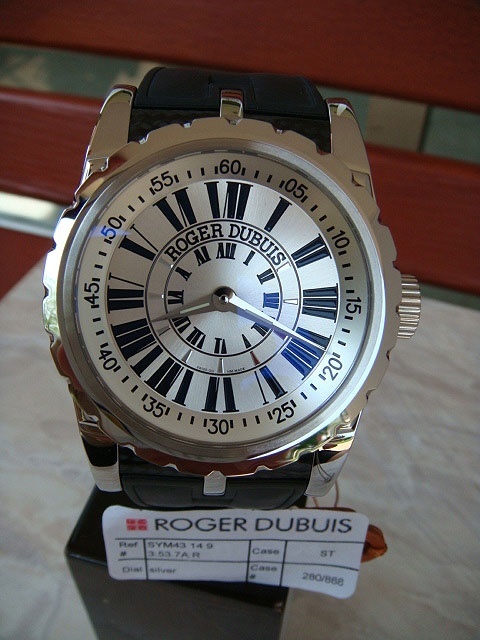 Roger Dubuis watch listing