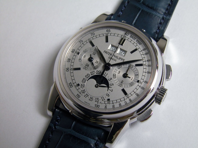 Patek Philippe watch listing