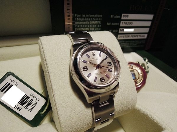Rolex watch listing