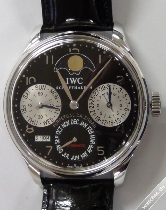 IWC watch listing