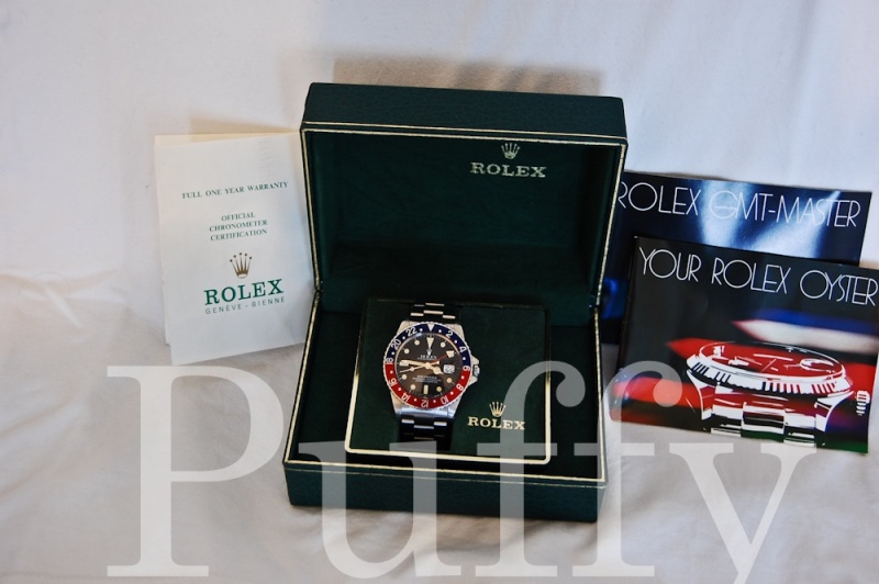 Rolex watch listing