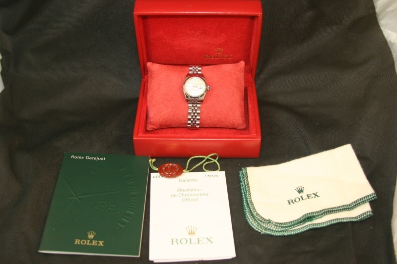 Rolex watch listing