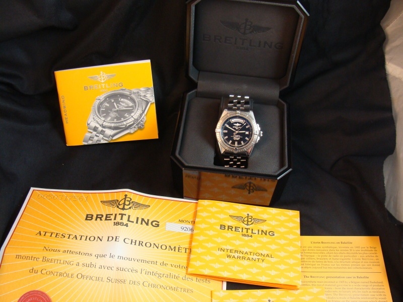 Breitling watch listing