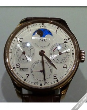 IWC watch listing