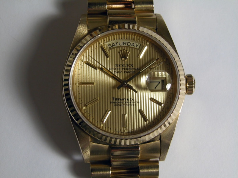 Rolex watch listing