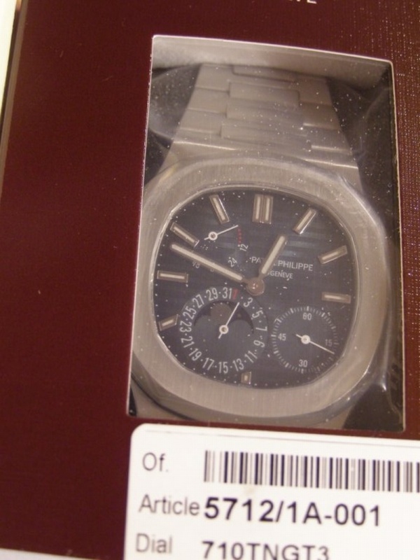 Patek Philippe watch listing