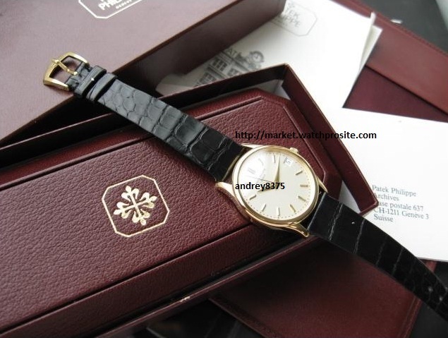Patek Philippe watch listing