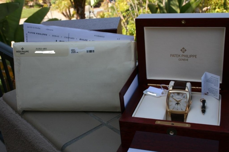 Patek Philippe watch listing