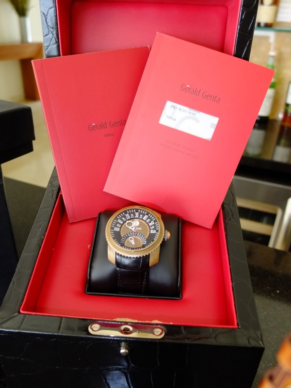 Gerald Genta watch listing