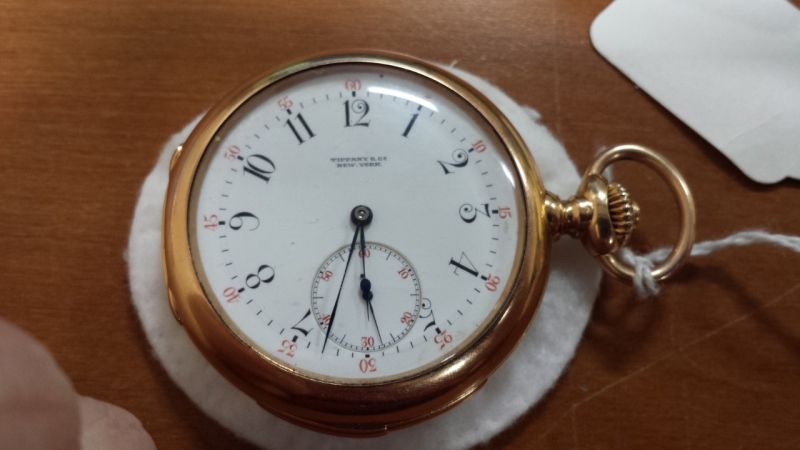 Tiffany watch listing