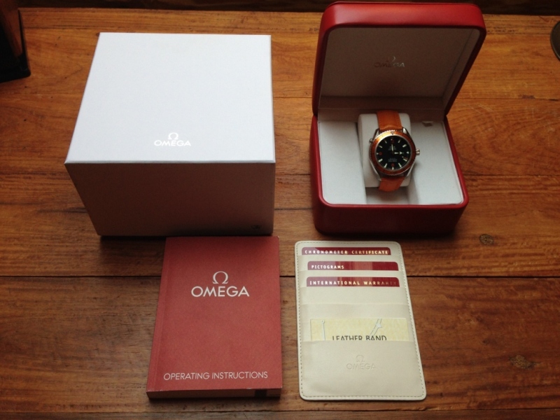 Omega watch listing