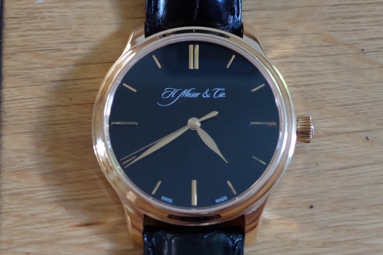 H. Moser watch listing